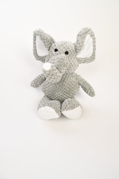 Elephant Dog Toy. Durable Squeaky & Adorable.. Good for Teething Puppies and  Playful Dogs