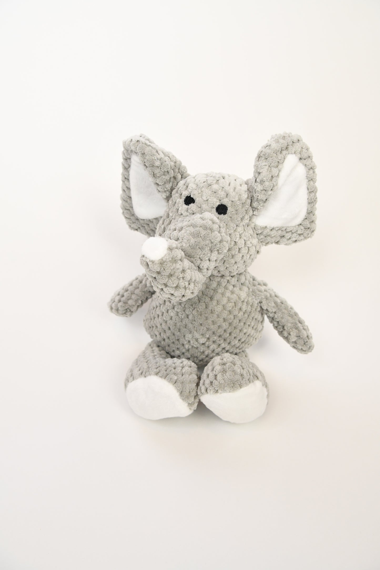 Elephant Dog Toy. Durable Squeaky & Adorable.. Good for Teething Puppies and  Playful Dogs